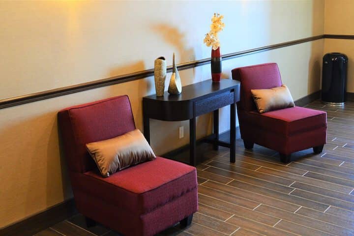 Lobby sitting area